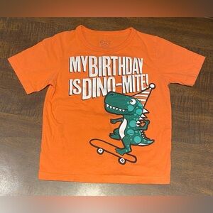 Dinosaur birthday tshirt